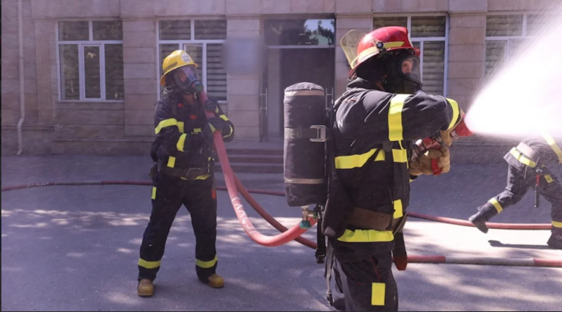 FHN və DSX hərbi hissədə təlim keçirib<font color=red> - VİDEO</font><font color=red> - FOTOLAR</font>