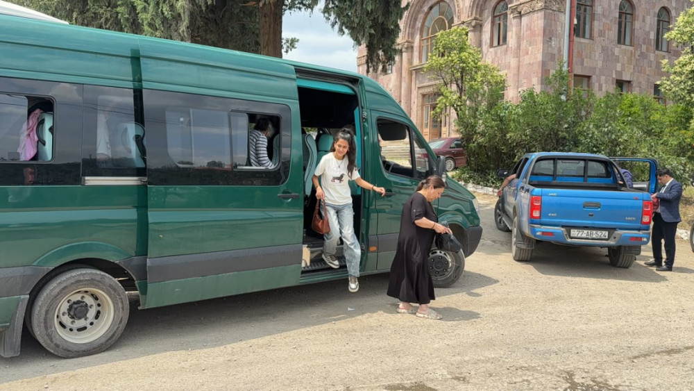 Xocavəndin Güneyxırman və Quzeyxırman kəndlərinə ilk köç gerçəkləşib, 39 ailə yurduna qovuşub<font color=red> - FOTOLAR</font>