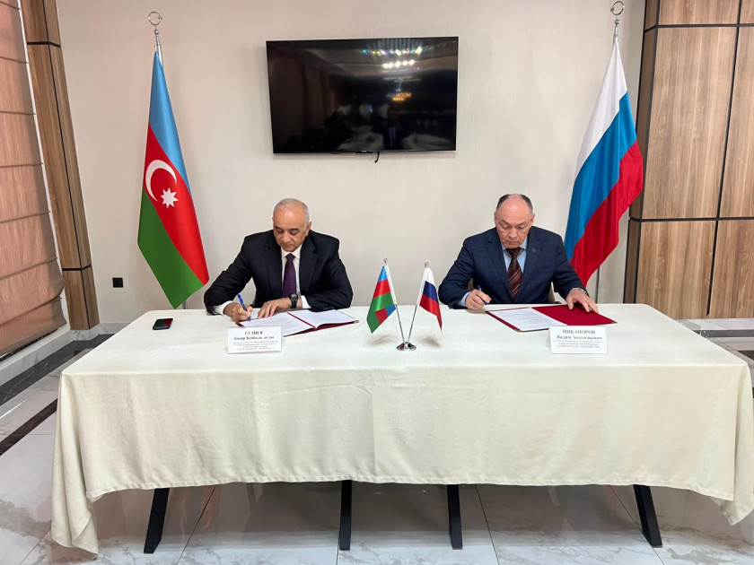 Azərbaycan və Rusiya Samur çayının su ehtiyatları ilə bağlı yekun protokol imzalayıb<font color=red> - FOTOLAR</font>