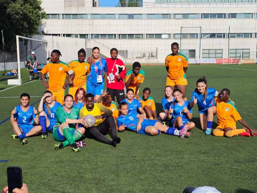 Azərbaycan millisi futbol üzrə Xüsusi Olimpiya Birləşmiş Dünya Kubokunda finala yüksəlib<font color=red> - FOTOLAR</font>