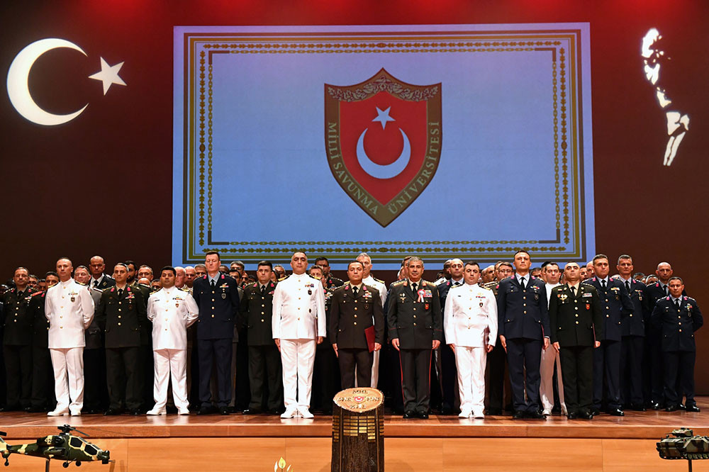 Zakir Həsənov Ərdoğanla birlikdə kursantların buraxılış mərasimində iştirak edib<font color=red> - FOTOLAR</font>