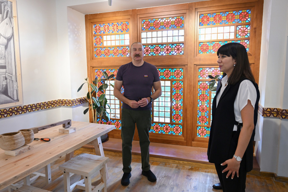 Şuşada “Sadıqcanın evi”nin bərpadan sonra açılışı olub<font color=red> - FOTOLAR</font>