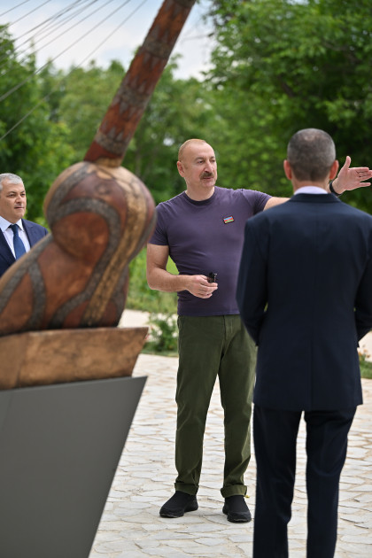 Şuşada “Sadıqcanın evi”nin bərpadan sonra açılışı olub<font color=red> - FOTOLAR</font>