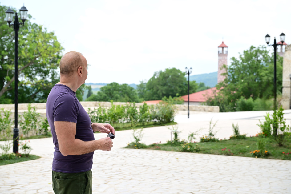 Şuşada “Sadıqcanın evi”nin bərpadan sonra açılışı olub<font color=red> - FOTOLAR</font>