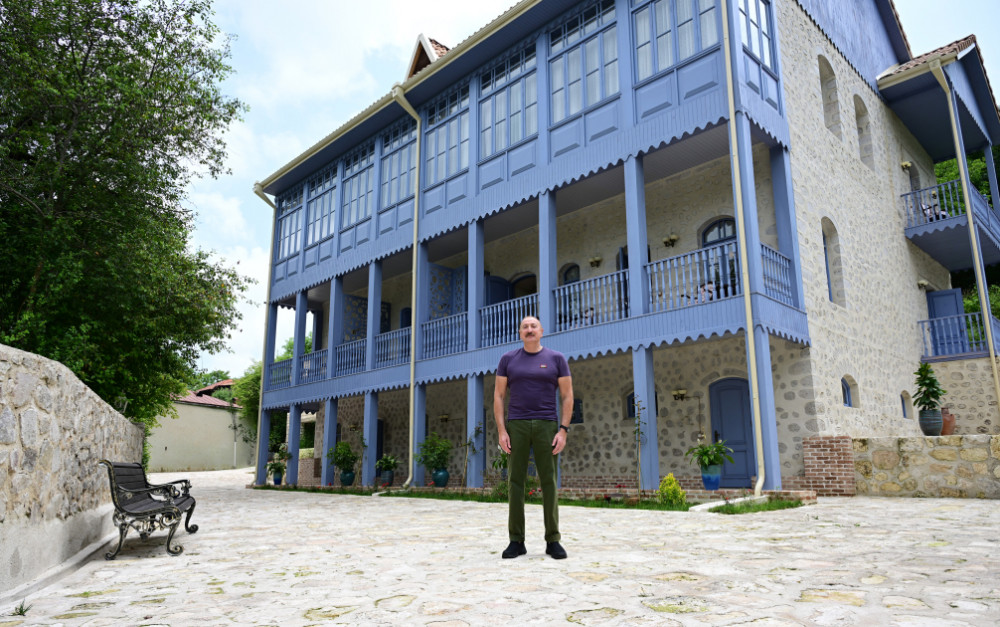 Prezident İlham Əliyev Şuşada “Yasəmən” hotelinin yeni korpusları ilə tanış olub<font color=red> - FOTOLAR</font>
