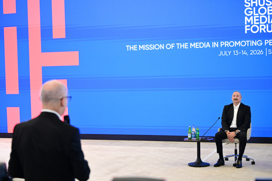 Prezident İlham Əliyev IV Şuşa Qlobal Media Forumunun açılışında iştirak edib<font color='red'> - YENİLƏNİB</font><font color=red> - FOTOLAR</font>