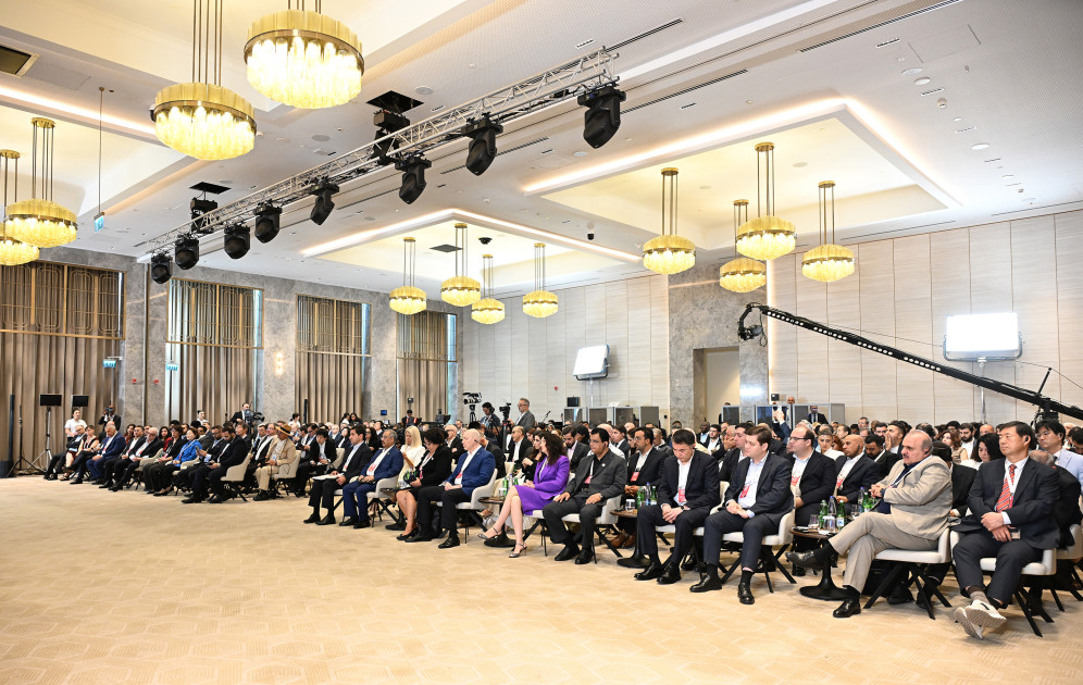 Prezident İlham Əliyev IV Şuşa Qlobal Media Forumunun açılışında iştirak edib<font color='red'> - YENİLƏNİB</font><font color=red> - FOTOLAR</font>