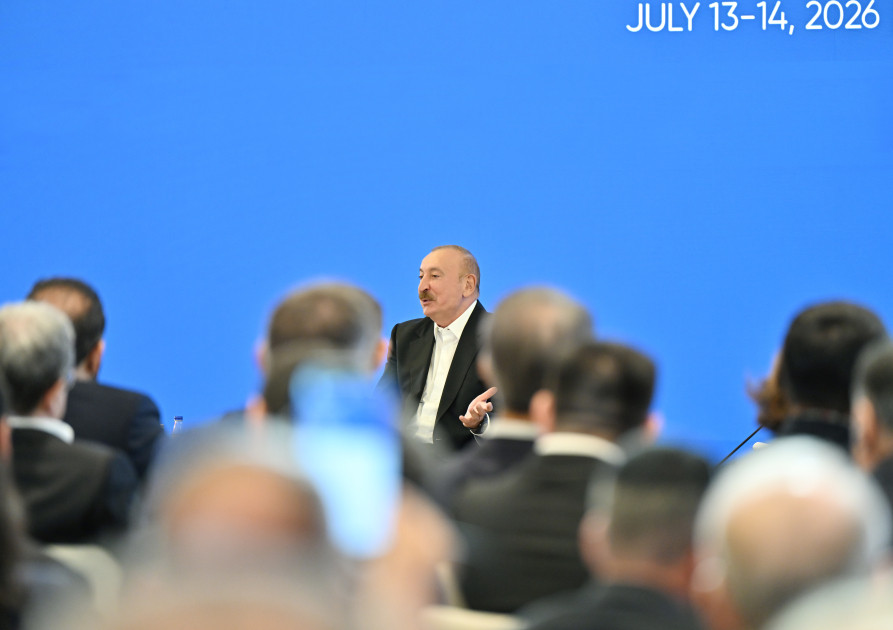 Prezident İlham Əliyev IV Şuşa Qlobal Media Forumunun açılışında iştirak edib<font color='red'> - YENİLƏNİB</font><font color=red> - FOTOLAR</font>