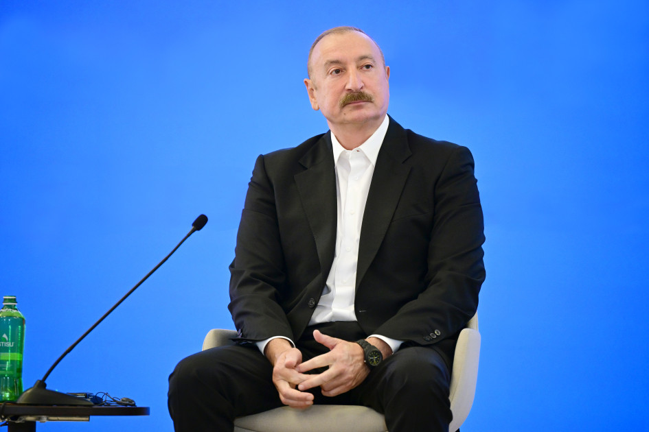 Prezident İlham Əliyev IV Şuşa Qlobal Media Forumunun açılışında iştirak edib<font color='red'> - YENİLƏNİB</font><font color=red> - FOTOLAR</font>