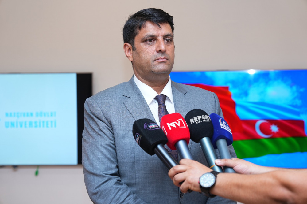 Naxçıvan Dövlət Universiteti ilə Çinin daha bir nüfuzlu universiteti arasında anlaşma memorandumu imzalanıb<font color=red> - FOTOLAR</font>