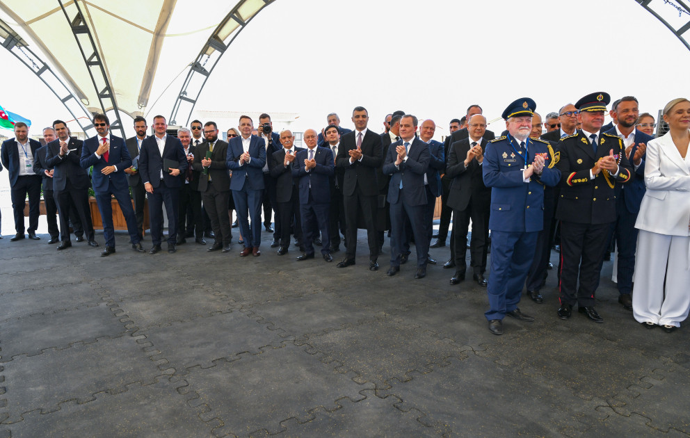 Azərbaycan və Slovakiya prezidentləri Ağdamın Baş Qərvənd kəndində görülən işlərlə tanış olublar<font color=red> - FOTOLAR</font>