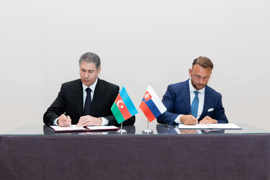 Azərbaycan və Slovakiyanın daxili işlər nazirləri əməkdaşlığa dair Anlaşma Memorandumu imzalayıblar<font color=red> - FOTOLAR</font>