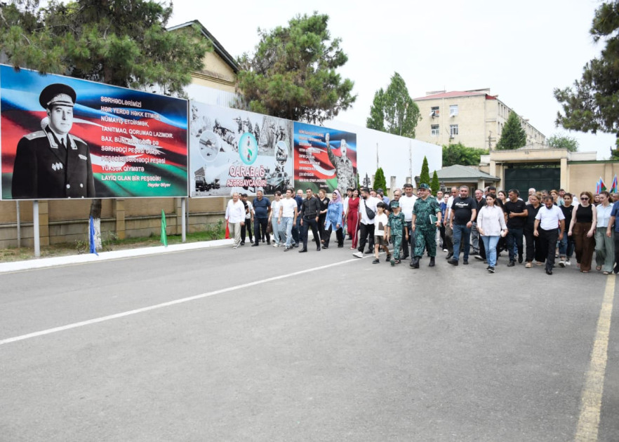DSX-nin hərbi hissəsində “Açıq qapı” günü təşkil edilib<font color=red> - FOTOLAR</font>