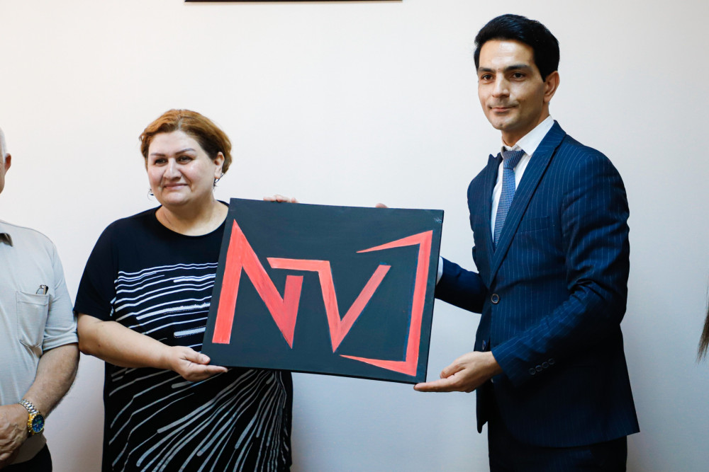 Naxçıvanda gənclərin media ilə bir günü – könüllülər Naxçıvan Teleradiosunda<font color=red> - FOTOLAR</font>