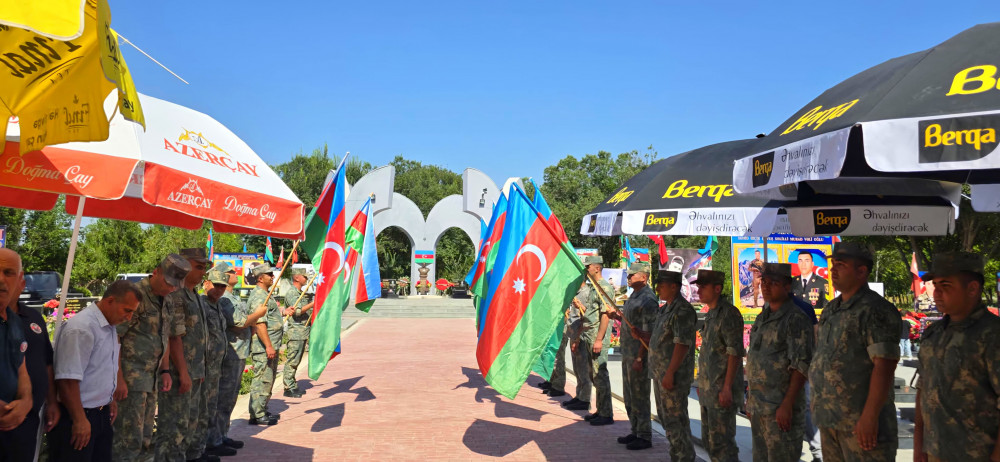 Şəhid Vüsal Vəliyevin doğum günü münasibətilə anım mərasimi keçirilib<font color=red> - FOTOLAR</font>