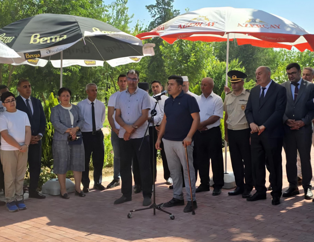Şəhid Vüsal Vəliyevin doğum günü münasibətilə anım mərasimi keçirilib<font color=red> - FOTOLAR</font>