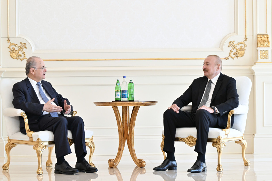 Prezident İlham Əliyev Fələstinin Baş nazirini qəbul edib<font color=red> - FOTOLAR</font>