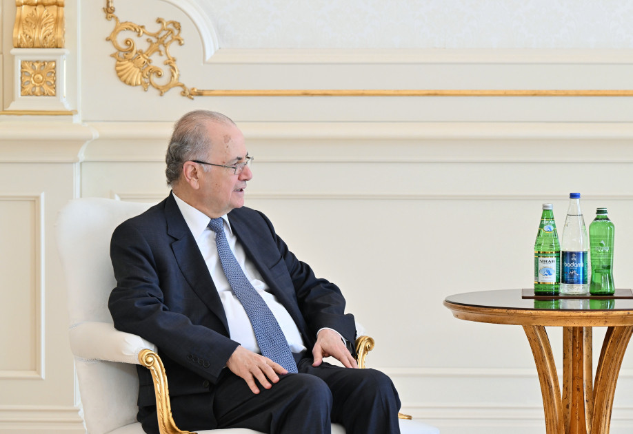 Prezident İlham Əliyev Fələstinin Baş nazirini qəbul edib<font color=red> - FOTOLAR</font>