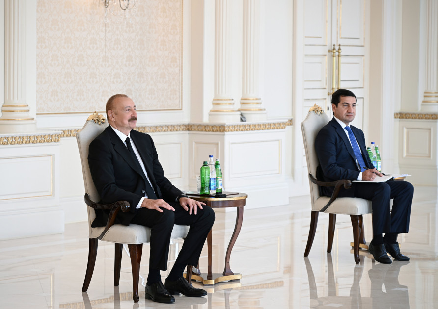 Prezident İlham Əliyev Braziliyanın Azərbaycanda yeni təyin olunmuş səfirinin etimadnaməsini qəbul edib<font color=red> - FOTOLAR</font>