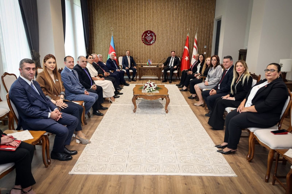 Milli Məclisin nümayəndə heyəti Levkoşada görüşlər keçirib<font color=red> - FOTOLAR</font>