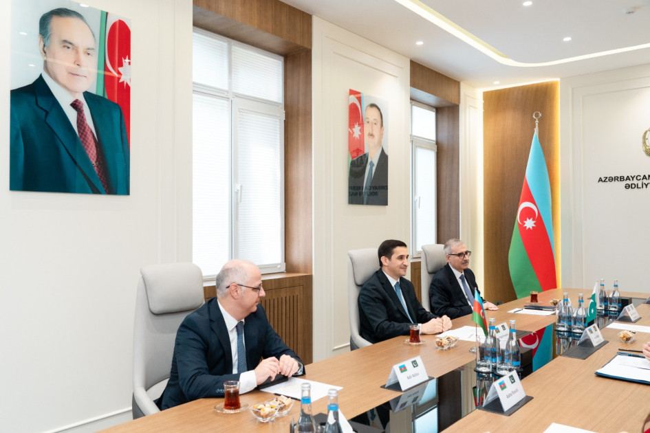 Azərbaycanın və Pakistanın ədliyyə orqanları arasında əməkdaşlıq daha da genişləndirilir<font color=red> - FOTOLAR</font>