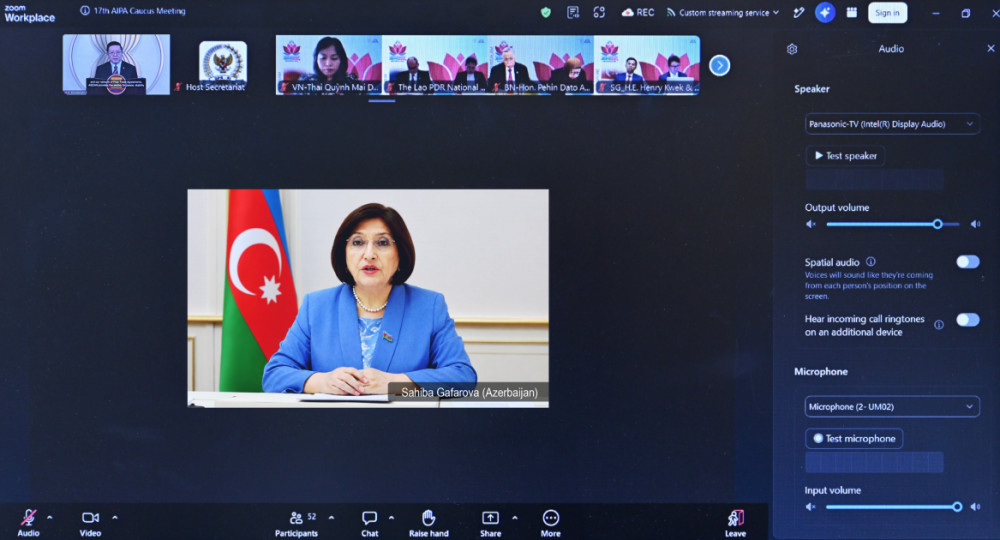 Milli Məclisin sədri ASEAN Parlamentlərarası Assambleyasının tədbirində çıxış edib<font color=red> - FOTOLAR</font>