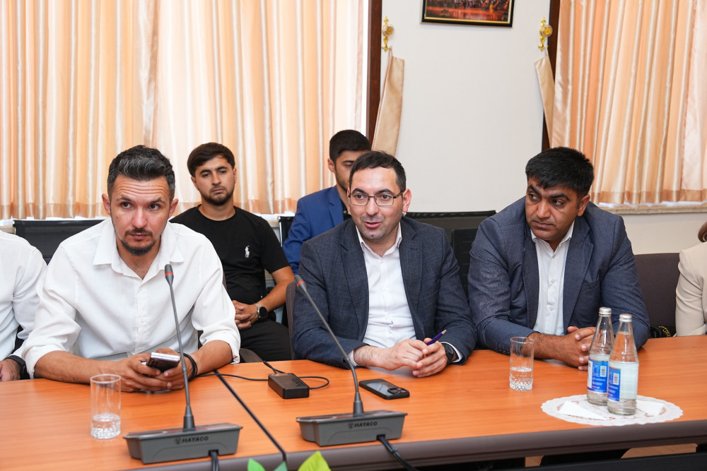NDU-da Milli Mətbuatın 151-ci ili – jurnalistlər mükafatlandırılıb<font color=red> - FOTOLAR</font>