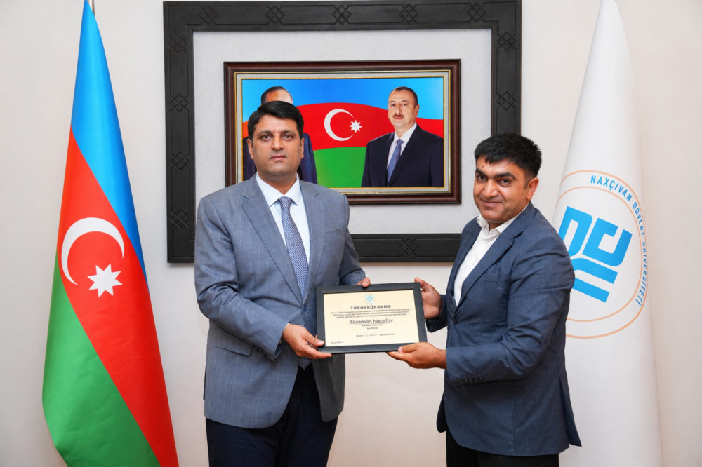 NDU-da Milli Mətbuatın 151-ci ili – jurnalistlər mükafatlandırılıb<font color=red> - FOTOLAR</font>