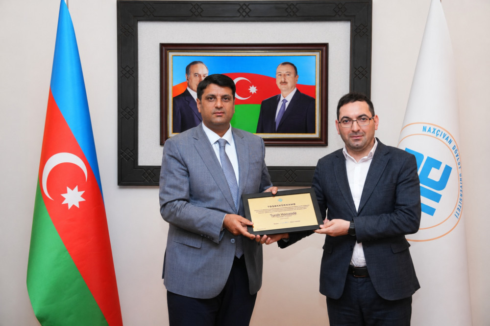 NDU-da Milli Mətbuatın 151-ci ili – jurnalistlər mükafatlandırılıb<font color=red> - FOTOLAR</font>