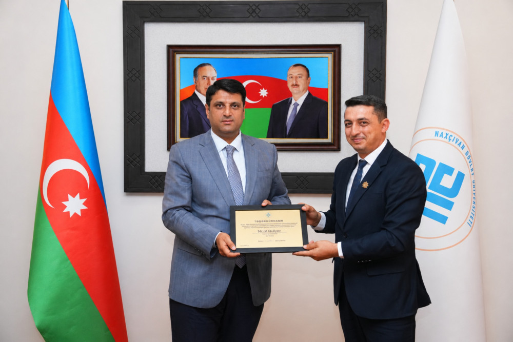 NDU-da Milli Mətbuatın 151-ci ili – jurnalistlər mükafatlandırılıb<font color=red> - FOTOLAR</font>