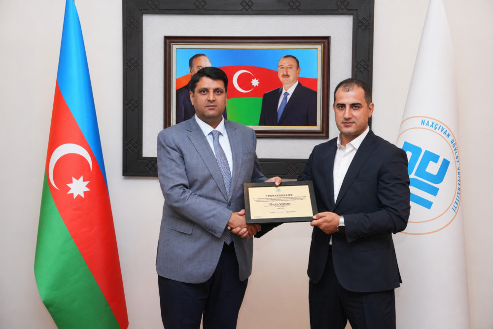 NDU-da Milli Mətbuatın 151-ci ili – jurnalistlər mükafatlandırılıb<font color=red> - FOTOLAR</font>