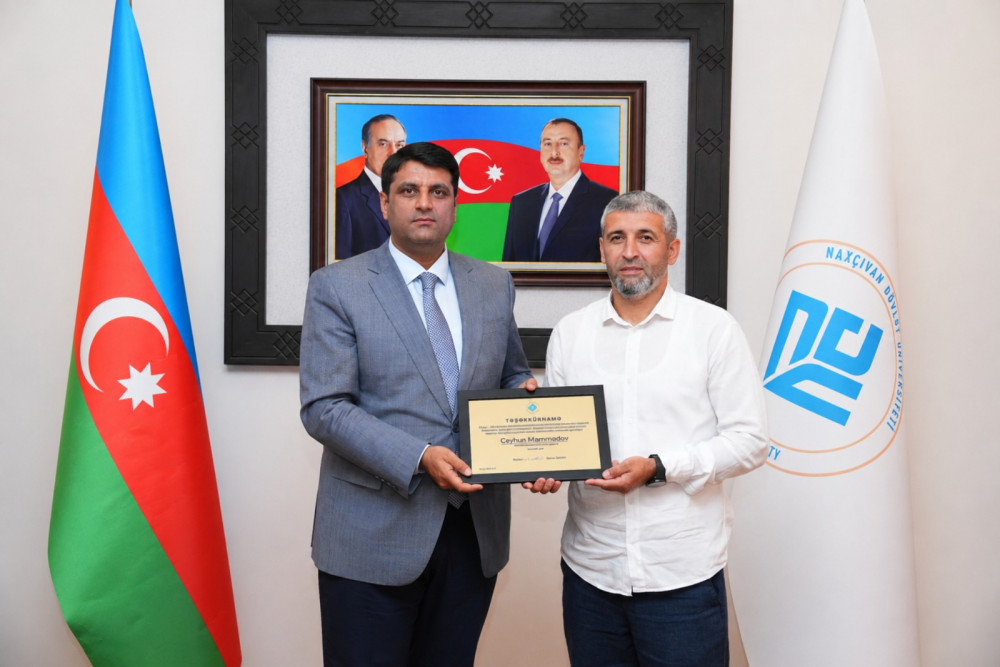 NDU-da Milli Mətbuatın 151-ci ili – jurnalistlər mükafatlandırılıb<font color=red> - FOTOLAR</font>