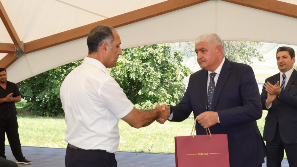 Xocalı və Ağdərəyə daha 53 ailə qayıdıb<font color=red> - FOTOLAR</font>