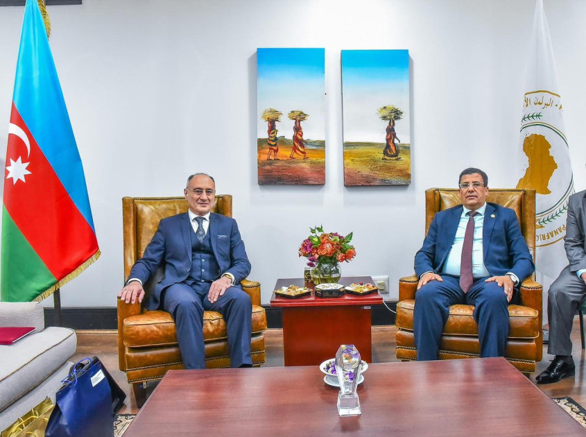 Pan Afrika Parlamenti ilə əməkdaşlıq genişləndirilir: CAR-da mühüm görüş<font color=red> - FOTOLAR</font>