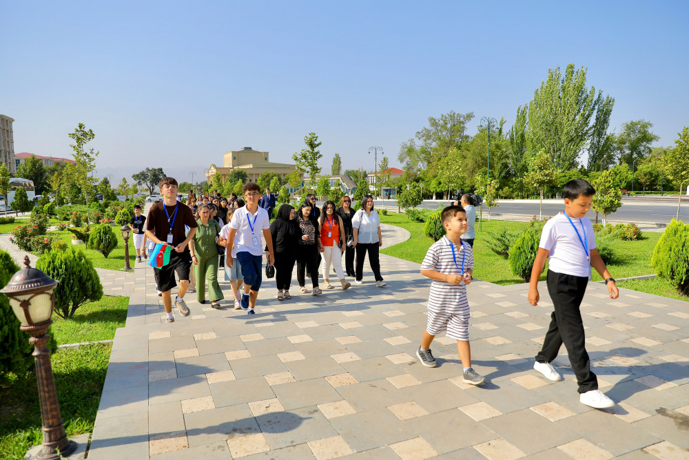 Naxçıvanda şəhid övladlarının yay düşərgəsinə start verilib<font color=red> - FOTOLAR</font>
