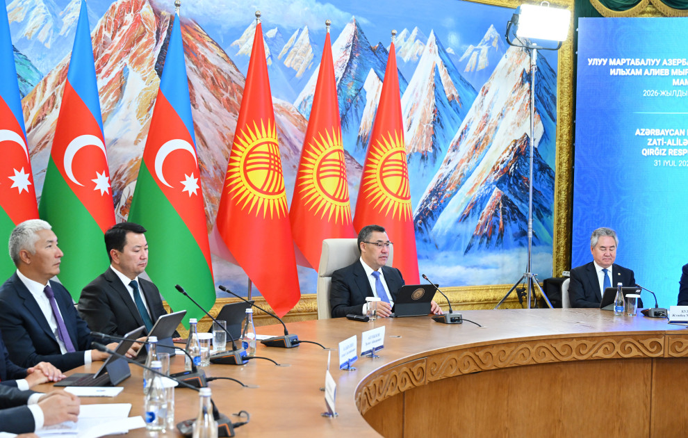 Çolpon-Ata şəhərində Azərbaycan və Qırğızıstan Dövlətlərarası Şuranın 3-cü iclası keçirilib<font color='red'> - YENİLƏNİB</font><font color=red> - FOTOLAR</font>