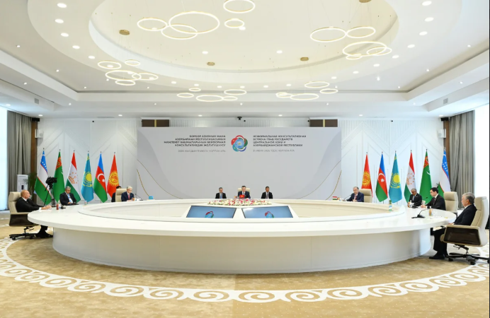 Azərbaycan və Mərkəzi Asiya ölkələrinin Dövlət Başçılarının qeyri-rəsmi görüşü keçirilib <font color='red'> - YENİLƏNİB</font><font color=red> - FOTOLAR</font>