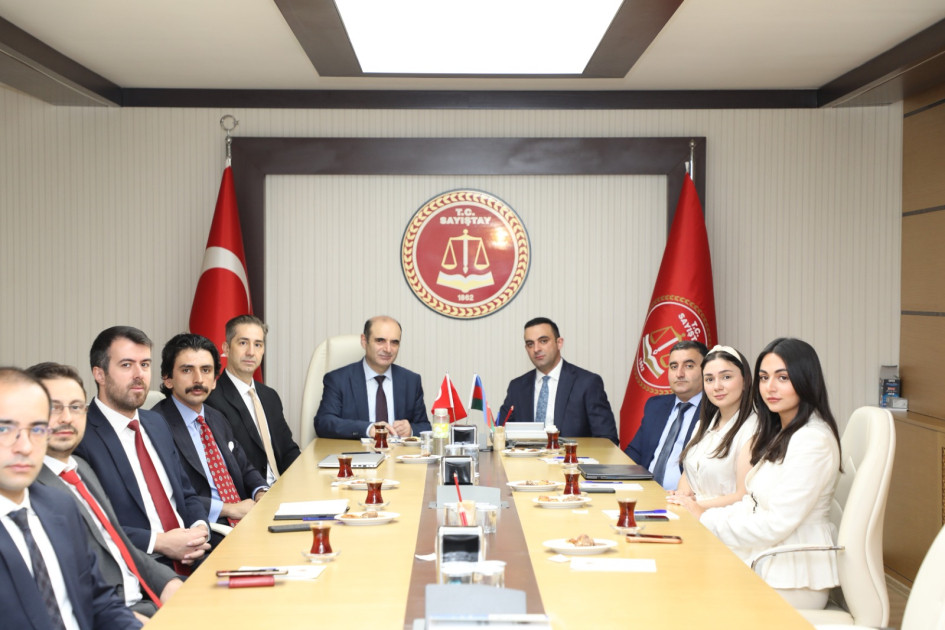 Hesablama Palatası Türkiyə Hesablama Məhkəməsinin təcrübəsini öyrənir<font color=red> - FOTOLAR</font>