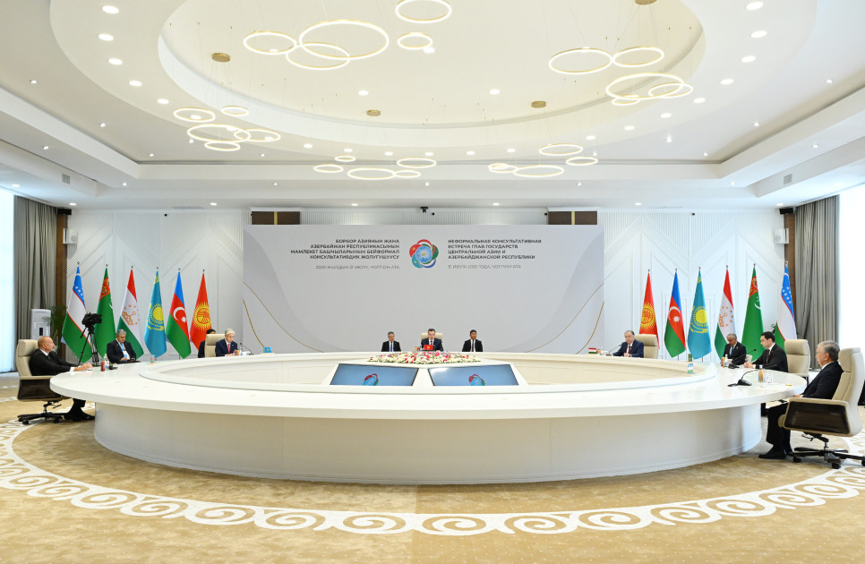Çolpon-Ata şəhərində Azərbaycan və Mərkəzi Asiya ölkələrinin Dövlət Başçılarının qeyri-rəsmi görüşü keçirilib <font color='red'> - YENİLƏNİB</font><font color=red> - FOTOLAR</font>