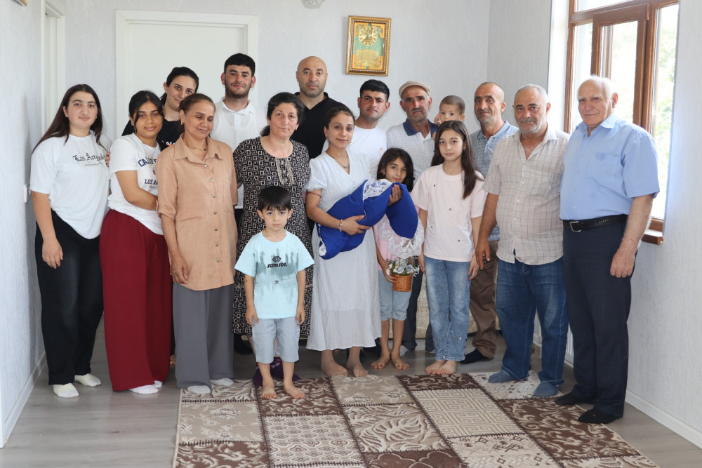 Xocalının Şuşakəndində ilk körpə dünyaya gəlib<font color=red> - FOTOLAR</font>