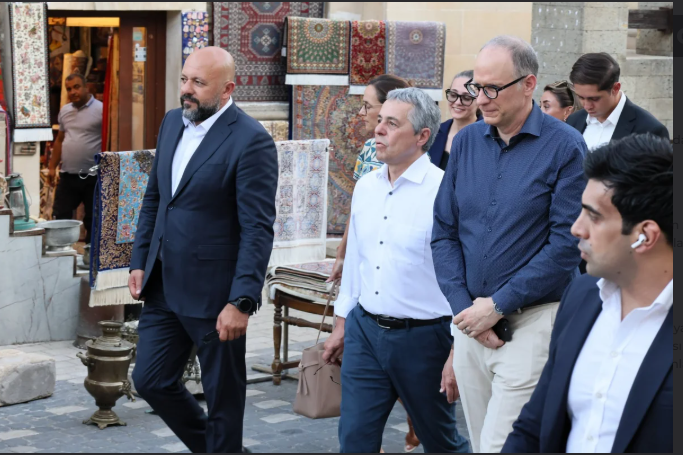 ATƏT sədri İçərişəhərdə olub, ona qoruğun turizm potensialı barədə məlumat verilib<font color=red> - FOTOLAR</font>
