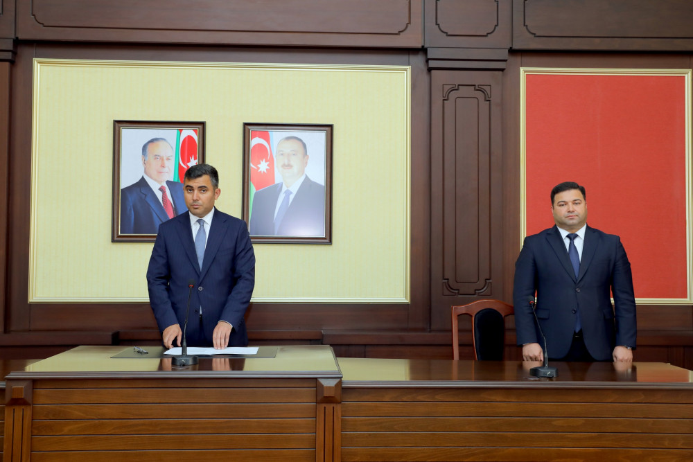 Naxçıvan şəhərinə, Ordubad və Culfa rayonlarına yeni təyin olunmuş icra hakimiyyəti başçıları kollektivlərə təqdim ediliblər<font color=red> - FOTOLAR</font>