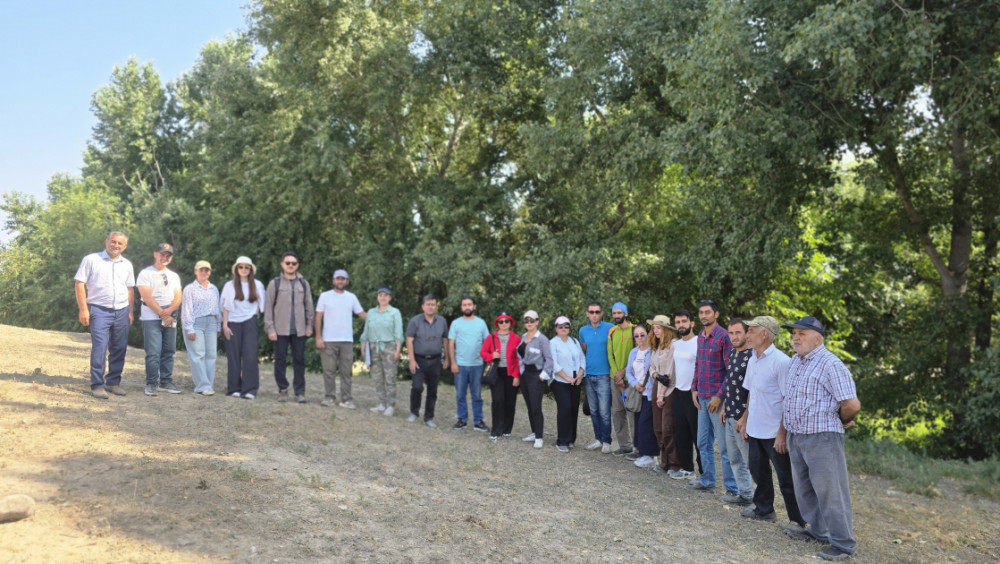 Göytəpə Neolit dövrü məskəni yenidən araşdırılır<font color=red> - FOTOLAR</font>