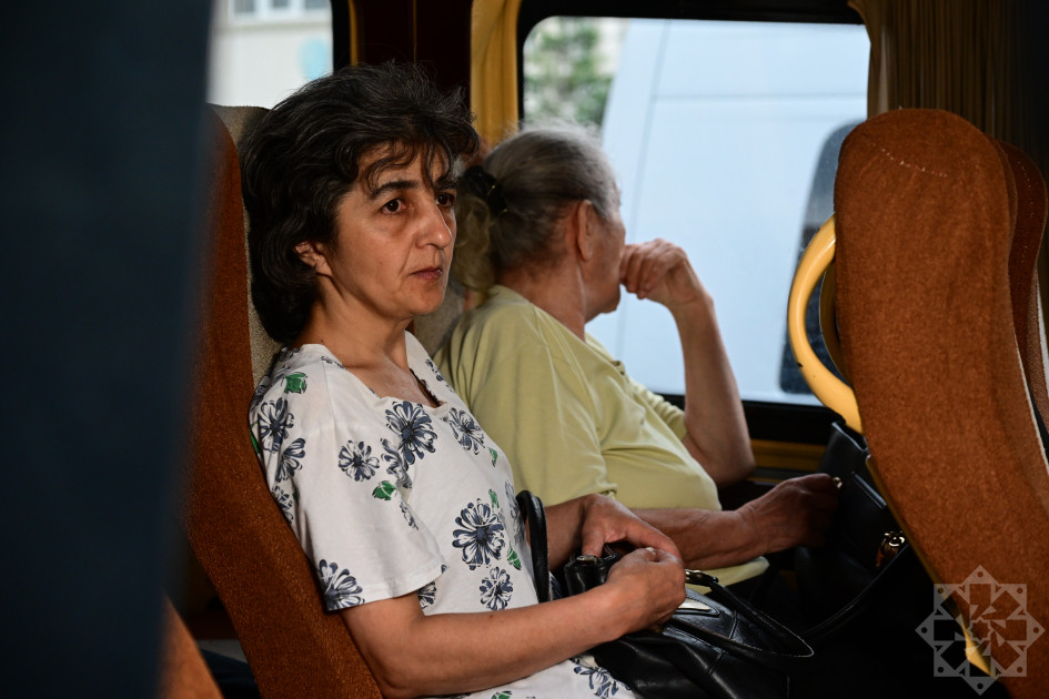 Xankəndi şəhərinə növbəti köç yola salınıb<font color=red> - FOTOLAR</font>