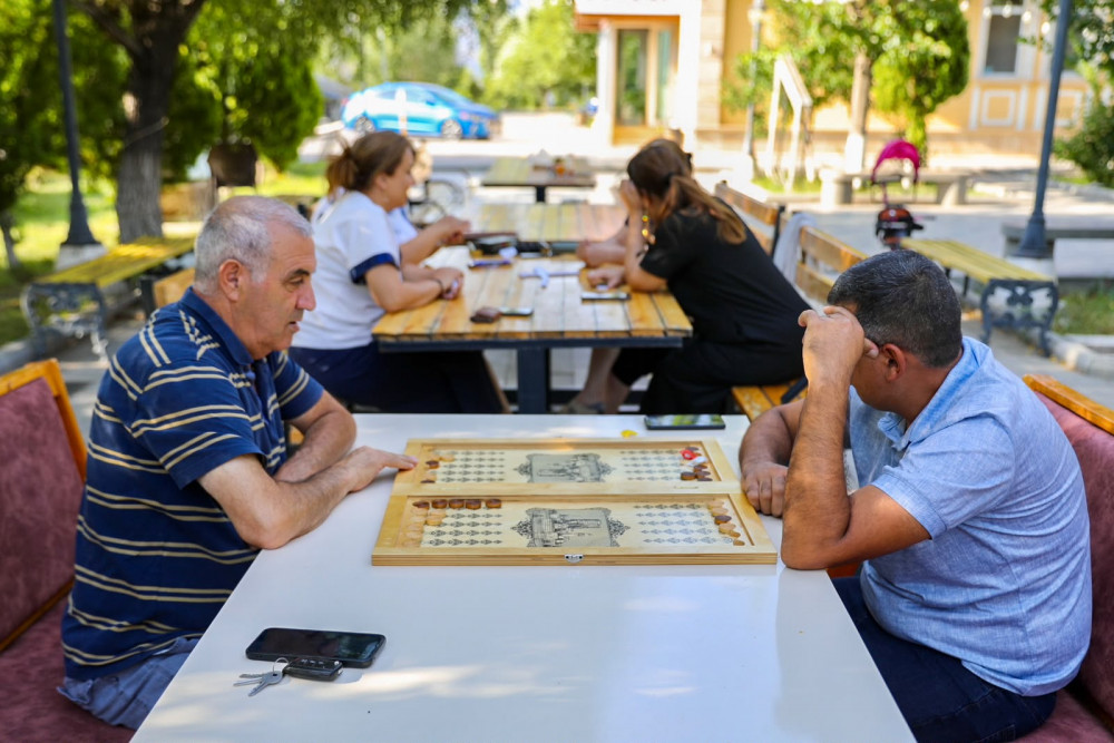 Növbəti bir qrup həmkarlar ittifaqı üzvünün Ağbulaqda istirahəti təşkil olunub<font color=red> - FOTOLAR</font>