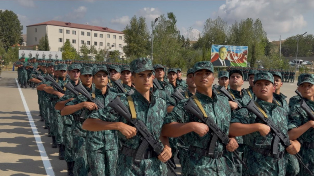 DSX-nın birləşmə və hərbi hissələrində gənc əsgərlərin andiçmə mərasimi keçirilib<font color=red> - FOTOLAR</font>