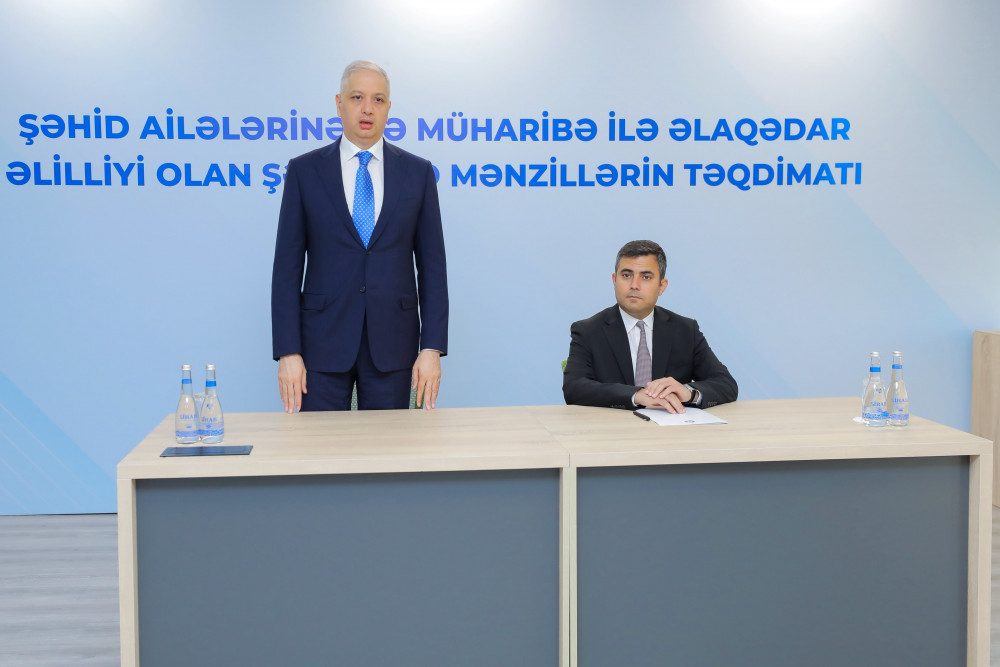 Naxçıvanda şəhid ailələri və müharibə ilə əlaqədar əlilliyi olan şəxslərə 68 mənzil təqdim edilib<font color=red> - FOTOLAR</font>