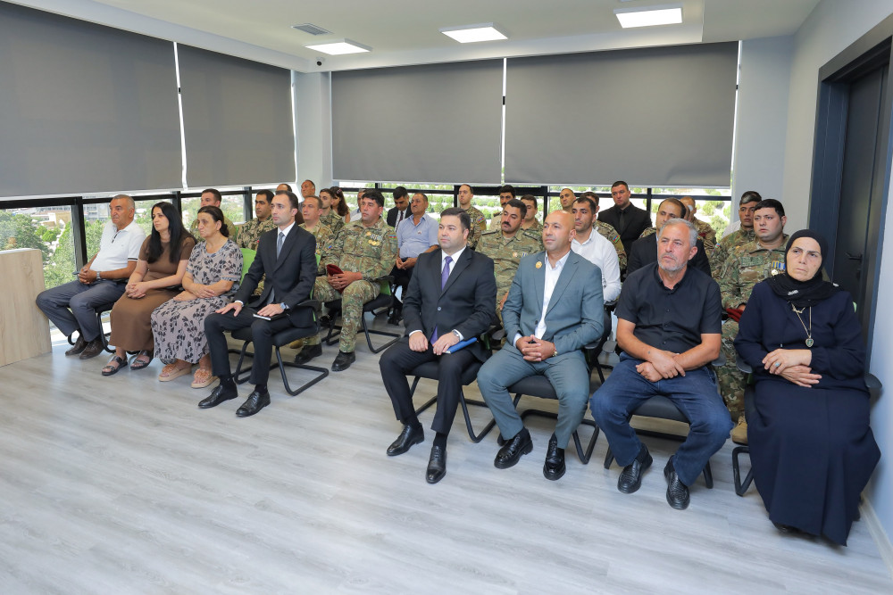 Naxçıvanda şəhid ailələri və müharibə ilə əlaqədar əlilliyi olan şəxslərə 68 mənzil təqdim edilib<font color=red> - FOTOLAR</font>