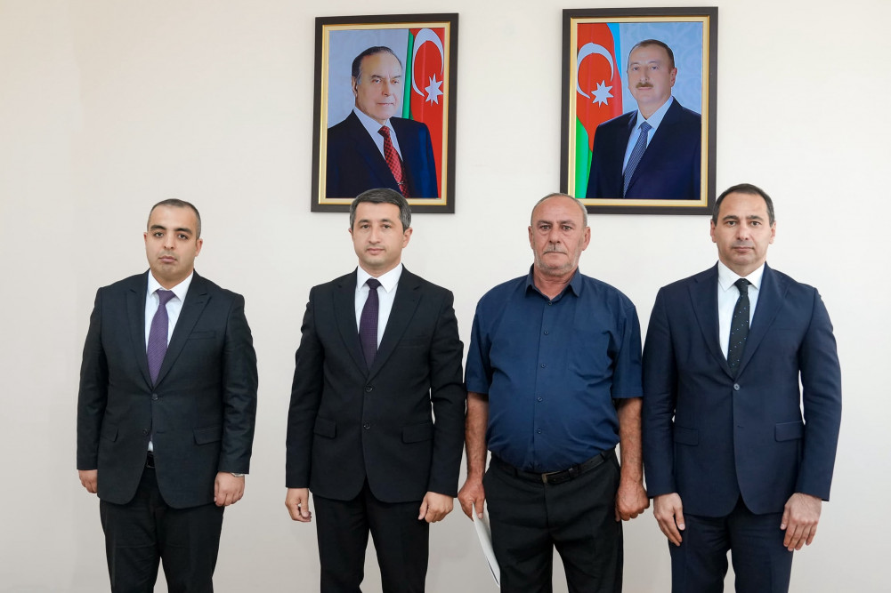 Naxçıvanda şəhid ailələri və müharibə ilə əlaqədar əlilliyi olan şəxslərə 68 mənzil təqdim edilib<font color=red> - FOTOLAR</font>