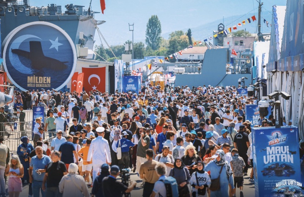 Türkiyənin milli hərbi dəniz vasitələri “TEKNOFEST Mavi Vətən” Festivalında nümayiş etdirilir<font color=red> - FOTOLAR</font>